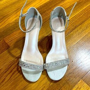 David’s bridal wedding wedges